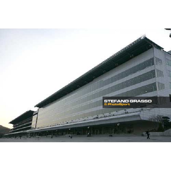 the new grandstand at Seoul race park Seoul, 16th dec. 2006 ph. Stefano Grasso