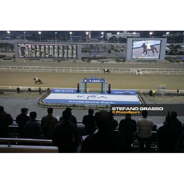 racing at Seoul race park Seoul, 16th dec. 2006 ph. Stefano Grasso