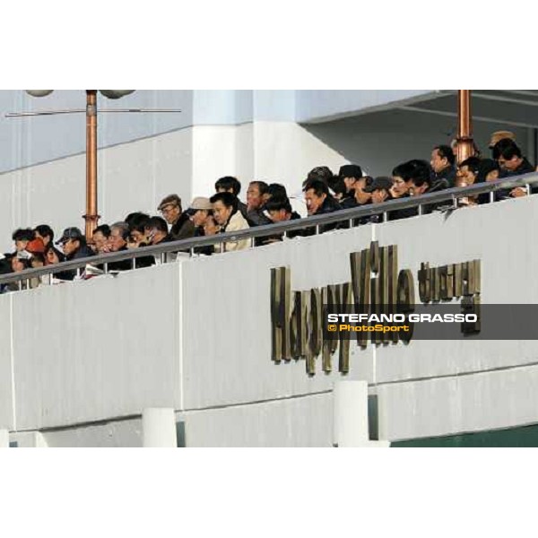 racegoers at Seoul race park Seoul, 16th dec. 2006 ph. Stefano Grasso