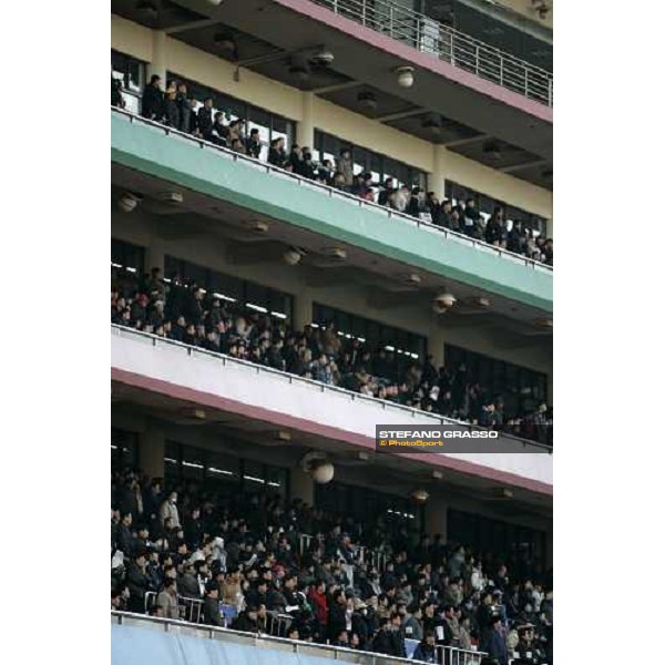 racegoers at Seoul race park Seoul, 16th dec. 2006 ph. Stefano Grasso