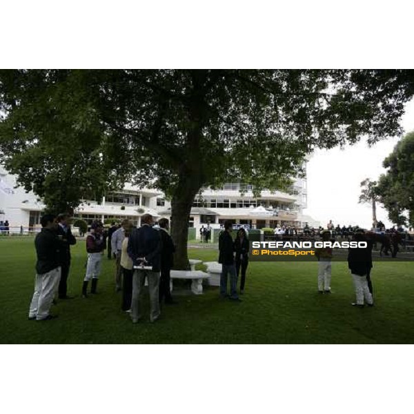 The parade ring of Kenilworth racecourse Cape Town, 6th january 2007 ph. Stefano Grasso