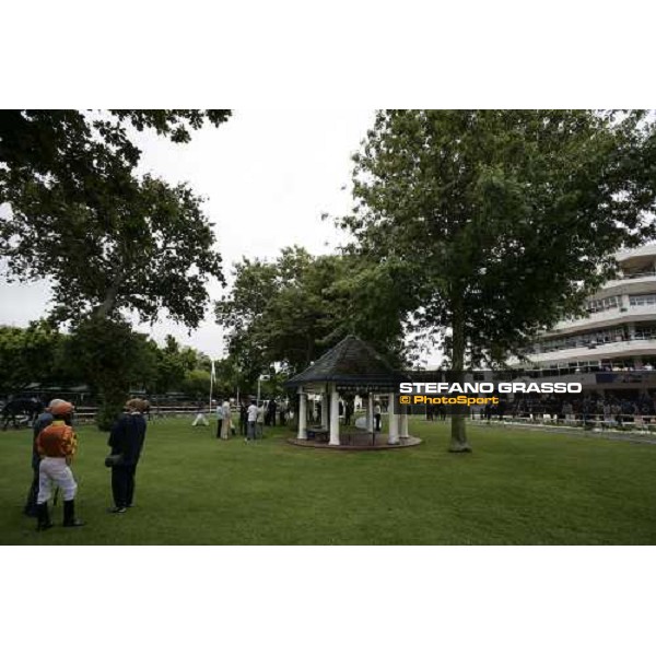 The parade ring of Kenilworth racecourse Cape Town, 6th january 2007 ph. Stefano Grasso