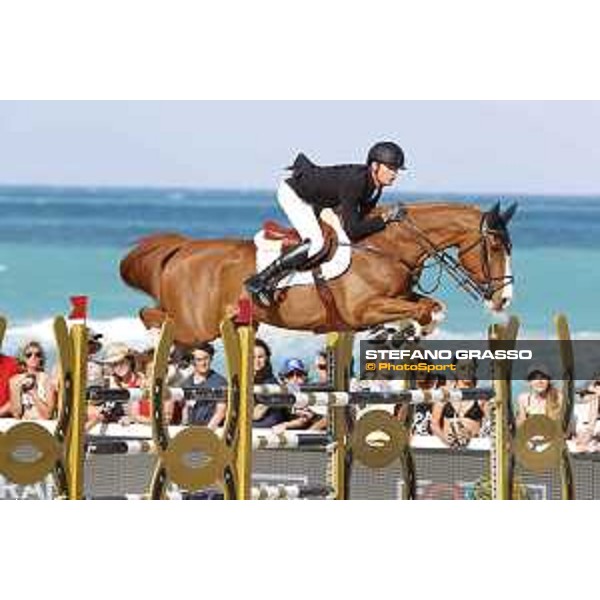 Longines Global Champions Tour of Miami Beach Jerome Guery and Grand Cru van de Rozenberg win the LGCT Grand Prix of Miami Beach Mexico City, Campo Deportivo Militar Marte,8th april 2017 ph.Stefano Grasso/LGCT