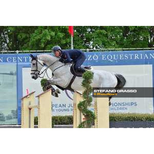 Campionati italiani assoluti - Luca Marziani su Saxo des Hayettes - Arezzo, - 23th April 2017 - ph.Mario Grassia