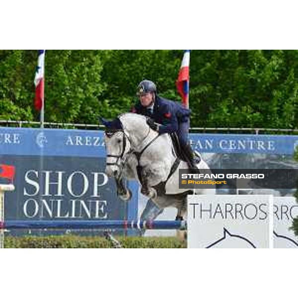 Campionati italiani assoluti - Luca Marziani su Saxo des Hayettes - Arezzo, - 23th April 2017 - ph.Mario Grassia