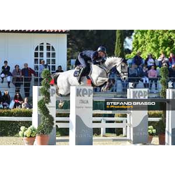Campionati italiani assoluti - Luca Marziani su Saxo des Hayettes - Arezzo, - 23th April 2017 - ph.Mario Grassia