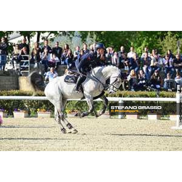 Campionati italiani assoluti - Luca Marziani su Saxo des Hayettes - Arezzo, - 23th April 2017 - ph.Mario Grassia