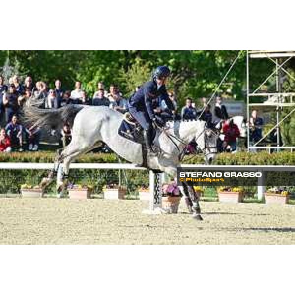 Campionati italiani assoluti - Luca Marziani su Saxo des Hayettes - Arezzo, - 23th April 2017 - ph.Mario Grassia