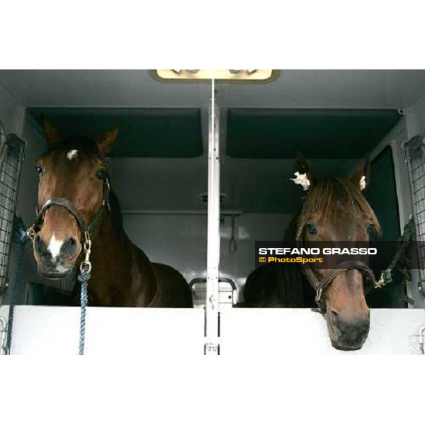 Kesaco Phedo (left) and Jardy arrive at Vincennes Paris, Vincennes, 28th january 2007 ph. Stefano Grasso