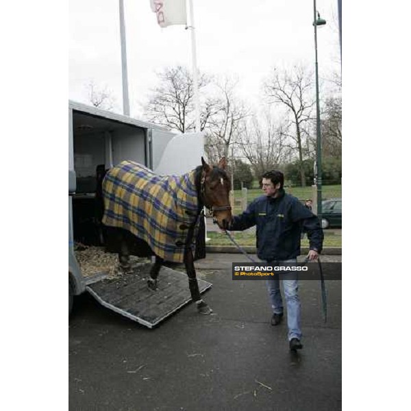 Kesaco Phedo arrives at Vincennes Paris, Vincennes, 28th january 2007 ph. Stefano Grasso