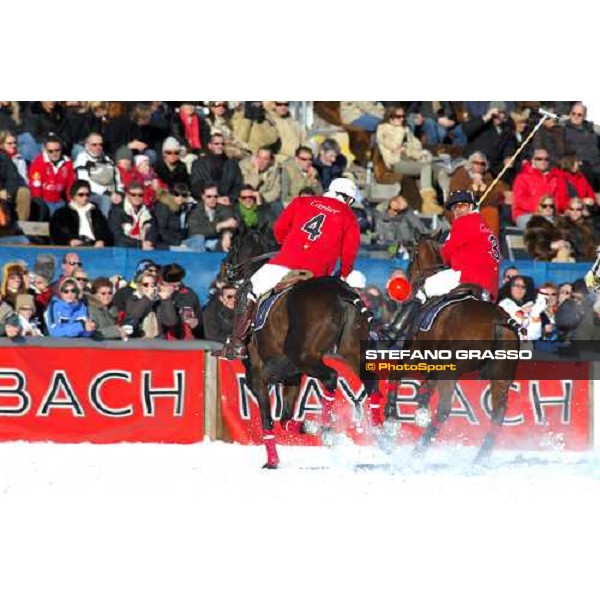 Juan Jose\' Brane and Jose\' Donoso Team Cartier - final 1st place 23¡ Cartier Polo World Cup on Snow in St. Moritz 2007 S.Moritz, 28th january 2007 ph. Daniele Salatin