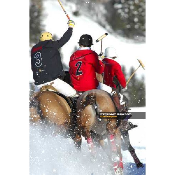 Team Brioni vs Team Cartier 23¡ Cartier Polo World Cup on Snow in St. Moritz 2007 S.Moritz, 28th january 2007 ph. Daniele Salatin 