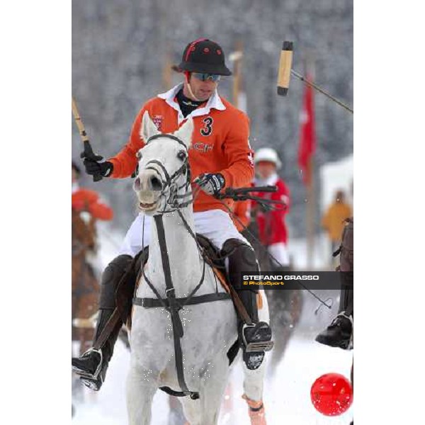 Nicolas Espain (Argentina) Team Maybach 23¡ Cartier Polo World Cup on Snow in St. Moritz 2007 S.Moritz, 28th january 2007 ph. Daniele Salatin