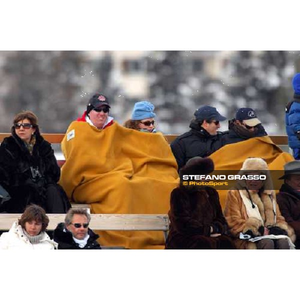 People looking the matches 23¡ Cartier Polo World Cup on Snow in St. Moritz 2007 S.Moritz, 28th january 2007 ph. Daniele Salatin