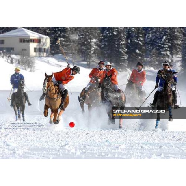 Team Maybach vs Team Bank Julius Bˆr - final 3rd-4th place 23¡ Cartier Polo World Cup on Snow in St. Moritz 2007 S.Moritz, 28th january 2007 ph. Daniele Salatin 