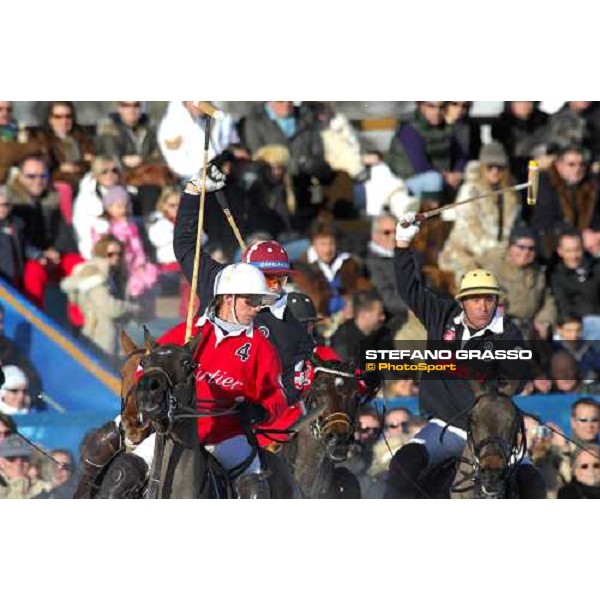 Juan Jose\' Brane Team Cartier vs Milo Fernandez Araujo Team Brioni - final 1st place 23¡ Cartier Polo World Cup on Snow in St. Moritz 2007 S.Moritz, 28th january 2007 ph. Daniele Salatin