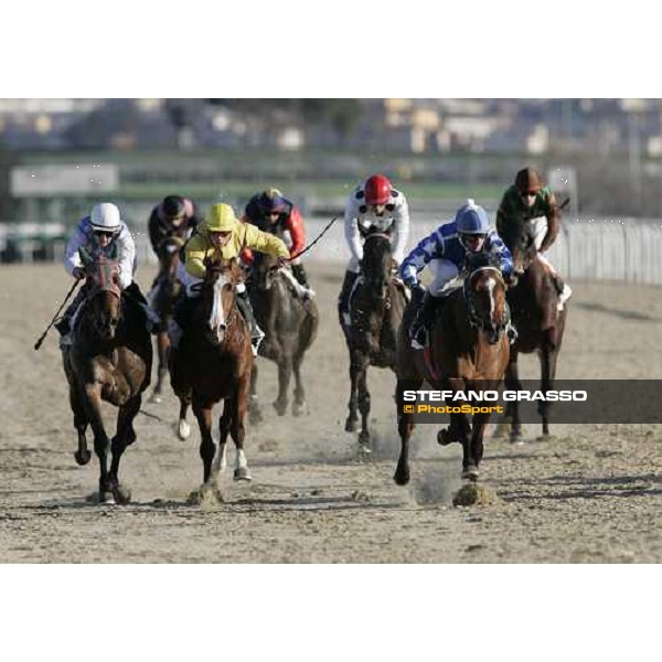 finish of Premio Oxford Line Rome, 4th february 2007 ph. Stefano Grasso