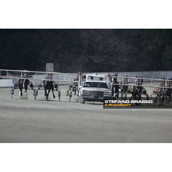 the start of Gran Premio Encat \'Memorial Fausto Branchini\' Milan, San Siro 11th february 2007 ph. Stefano Grasso