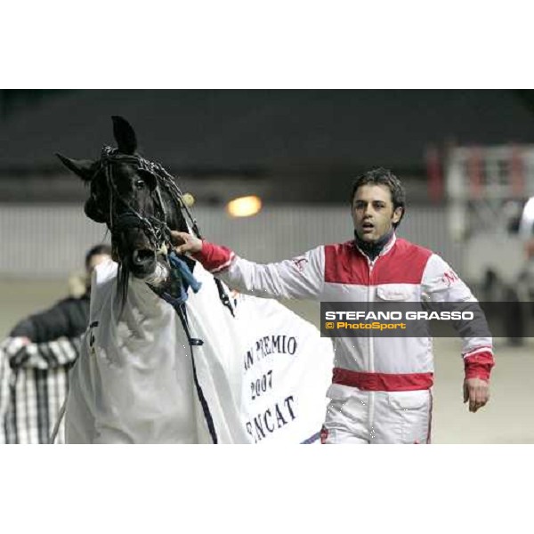 Dominatore D\'Orio winner of Gran Premio Encat \'Memorial Fausto Branchini\' Milan, San Siro 11st february 2007 ph. Stefano Grasso