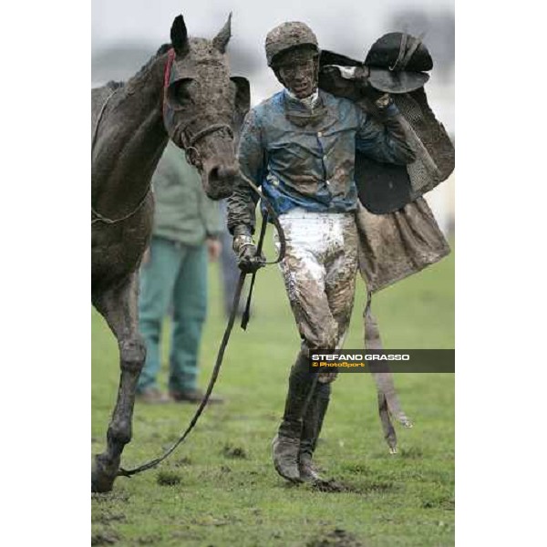 Josef Bartos and Paracchini comes back after felt down in the LVII Gran Corsa Siepi di Roma Rome, 18th february 2007 ph. Stefano Grasso