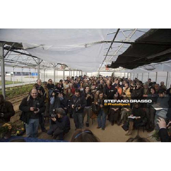 Presentazione alla stampa del progetto \'Cavalli in Carcere\' nella casa di reclusione di Bollate. Bollate, 27 febbraio 2007 ph. Stefano Grasso