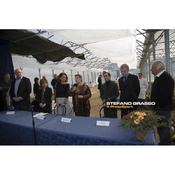 Presentazione alla stampa del progetto \'Cavalli in Carcere\' nella casa di reclusione di Bollate. Bollate, 27 febbraio 2007 ph. Stefano Grasso