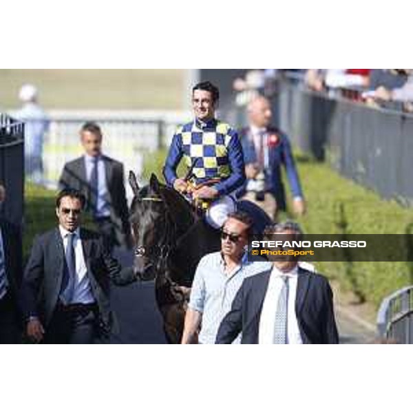 Fabio Branca on Time to Choose - Premio Presidente della Repubblica GBI racing Rome Capannelle racecourse, 14th may 2017 - ph.Stefano Grasso
