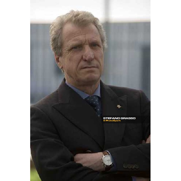 L\'ing Cesare Croce presenta alla stampa il progetto \'Cavalli in Carcere\' nella casa di reclusione di Bollate. Bollate, 27 febbraio 2007 ph. Stefano Grasso