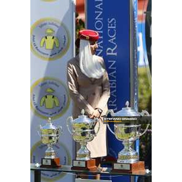 Dario Vargiu on Poppet\'s Lachy wins the Premio Jebel Ali Racecourse Rome Capannelle racecourse, 14th may 2017 - ph.Stefano Grasso