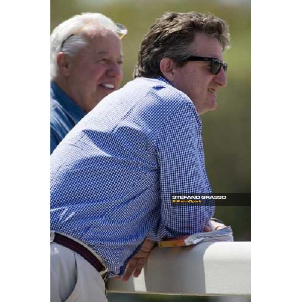 John Ferguson and Eugenio Colombo at Calder racetrack Miami, 4th march 2007 ph. Stefano Grasso