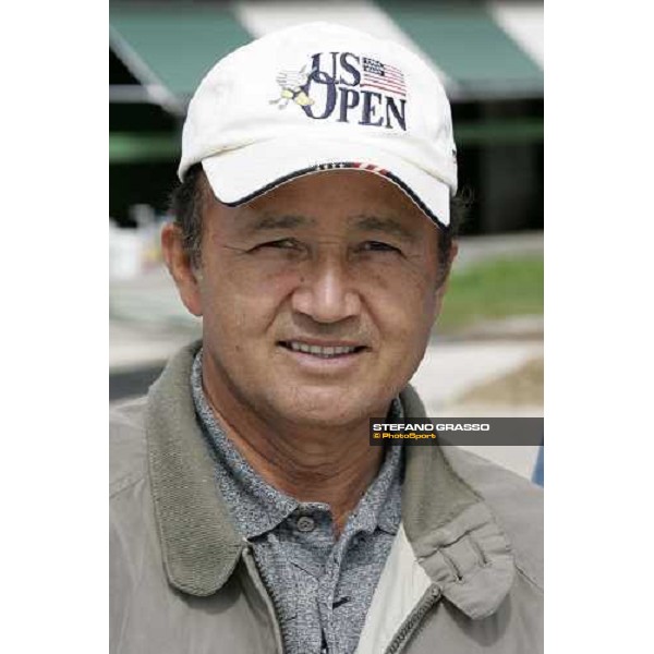 retired legendary jockey Jacinto Vasquez at Palm Meadow training center Palm Beach, 5th march 2007 ph. Stefano Grasso