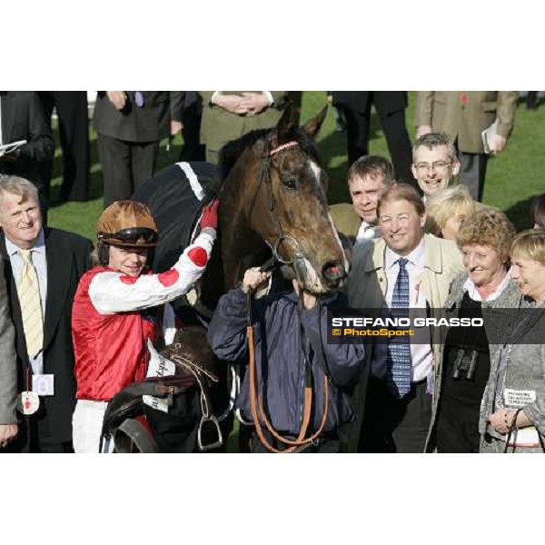 the winning connection of My Way de Solzen winner with Robert Thornton of the Irish Independent Arkle Challenge Trophy Cheltenham, The Festival 13th march 2007 ph. Stefano Grasso