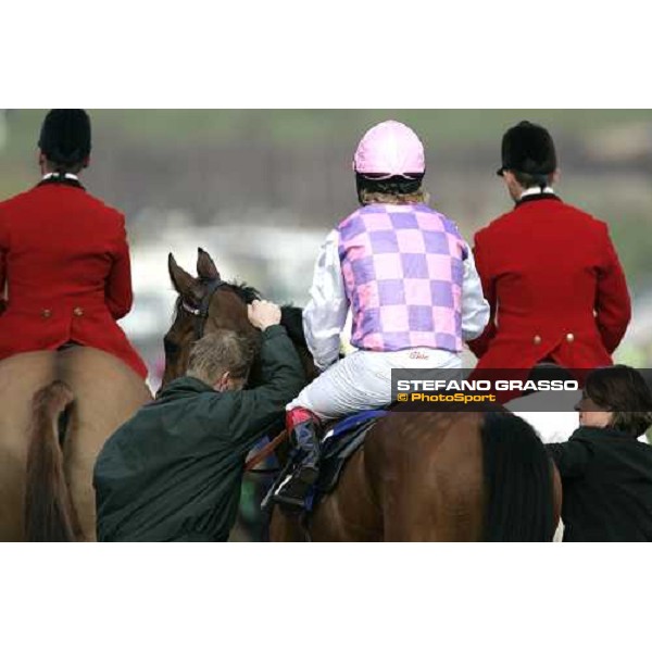 Robert Thornton on Voy Por Ustedes comes back to the winner enclosure after winning the Seasons Holidays Queen Mother Champion Steeple Chase Cheltenham, 2nd day - The Festival, 14th march 2007 ph. Stefano Grasso