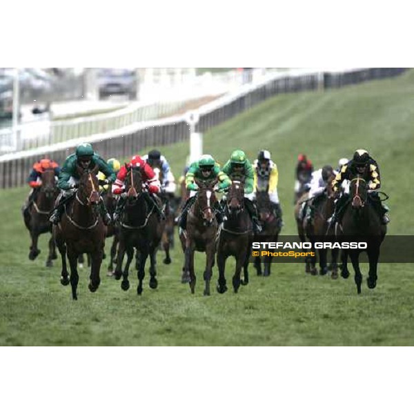 Barry Geraghty on Cork All Star (left) wins The Weatherbys Champion Bumper Cheltenham, 2nd day - The Festival, 14th march 2007 ph. Stefano Grasso