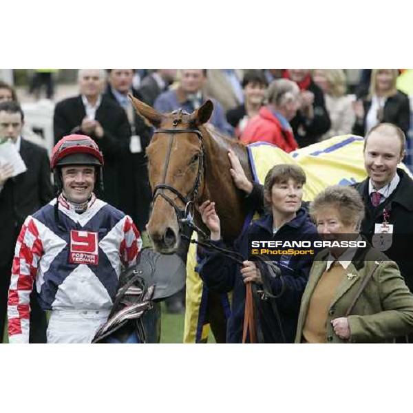 the winning connection of Taranis winner of the Ryanair Chase Cheltenham, The Festival, 3rd day. 15th march 2007 ph. Stefano Grasso