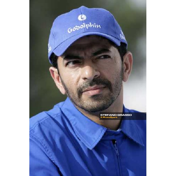 a close up for Saeed Bin Suroor at the press conference after morning track works at Godolphin stables Dubai, Al Quoz 28th march 2007 ph. Stefano Grasso