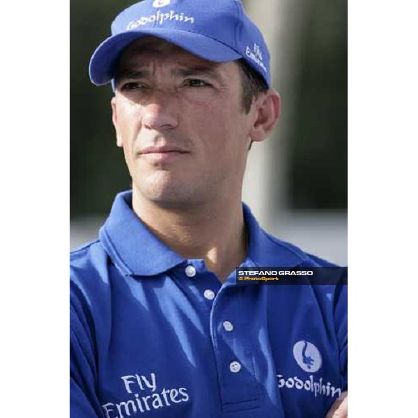 a close up for Frankie at the press conference after morning track works at Godolphin stables Dubai, Al Quoz 28th march 2007 ph. Stefano Grasso
