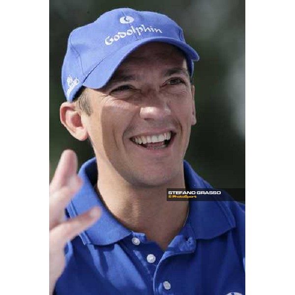 a close up for Frankie at the press conference after morning track works at Godolphin stables Dubai, Al Quoz 28th march 2007 ph. Stefano Grasso