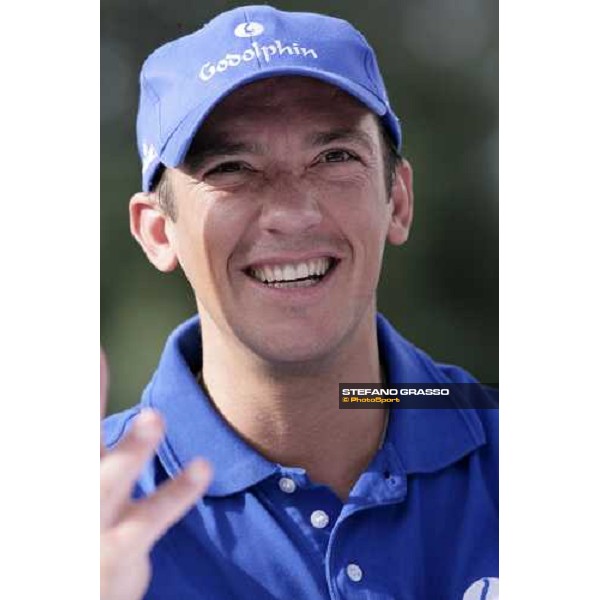 a close up for Frankie at the press conference after morning track works at Godolphin stables Dubai, Al Quoz 28th march 2007 ph. Stefano Grasso