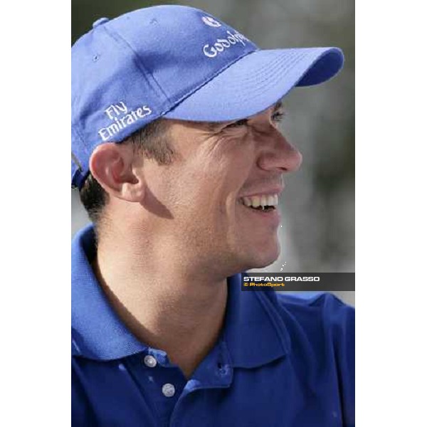 Frankie Dettori during the press conference after morning track works at Godolphin stables Dubai, Al Quoz 28th march 2007 ph. Stefano Grasso