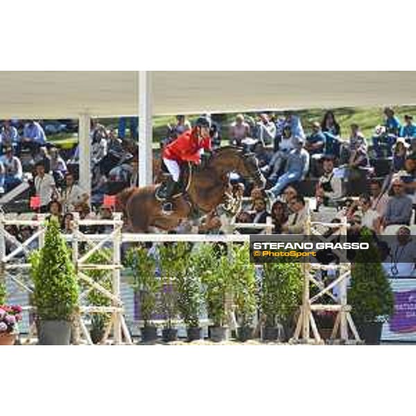 CSIO of Rome -FEI Nations Cup - Piergiorgio Bucci on Casallo Z - Rome, Piazza di Siena - 26 May 2017 - ph.Mario Grassia