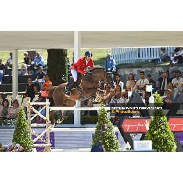 CSIO of Rome -FEI Nations Cup - Piergiorgio Bucci on Casallo Z - Rome, Piazza di Siena - 26 May 2017 - ph.Mario Grassia