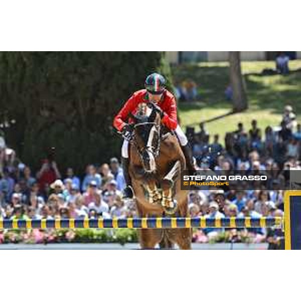 CSIO of Rome -FEI Nations Cup - Piergiorgio Bucci on Casallo Z - Rome, Piazza di Siena - 26 May 2017 - ph.Mario Grassia
