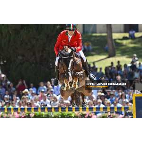 CSIO of Rome -FEI Nations Cup - Piergiorgio Bucci on Casallo Z - Rome, Piazza di Siena - 26 May 2017 - ph.Mario Grassia