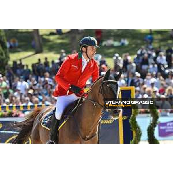 CSIO of Rome -FEI Nations Cup - Piergiorgio Bucci on Casallo Z - Rome, Piazza di Siena - 26 May 2017 - ph.Mario Grassia