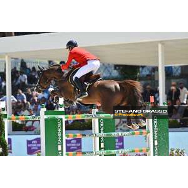 CSIO of Rome -FEI Nations Cup - Piergiorgio Bucci on Casallo Z - Rome, Piazza di Siena - 26 May 2017 - ph.Mario Grassia