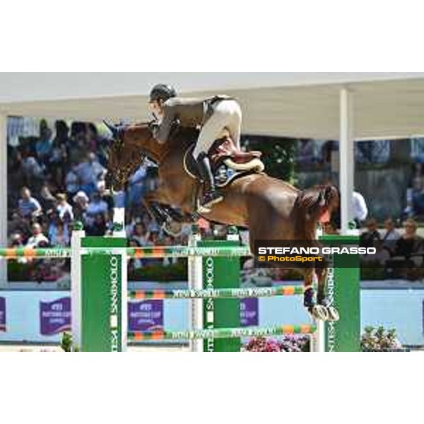 CSIO of Rome -FEI Nations Cup - Alberto Zorzi on Fair Light van\'t Heike - Rome, Piazza di Siena - 26 May 2017 - ph.Mario Grassia