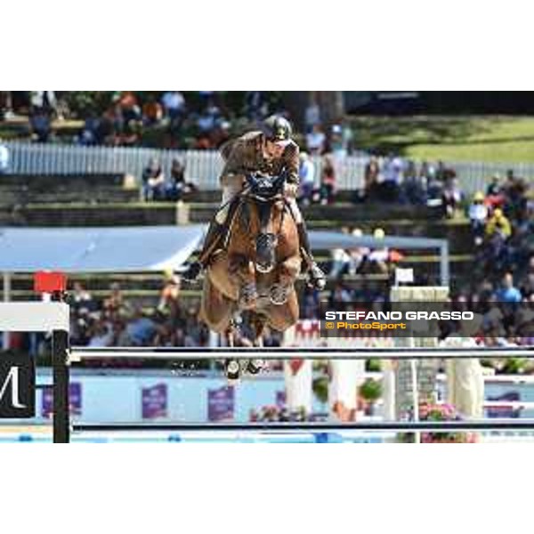 CSIO of Rome -FEI Nations Cup - Alberto Zorzi on Fair Light van\'t Heike - Rome, Piazza di Siena - 26 May 2017 - ph.Mario Grassia
