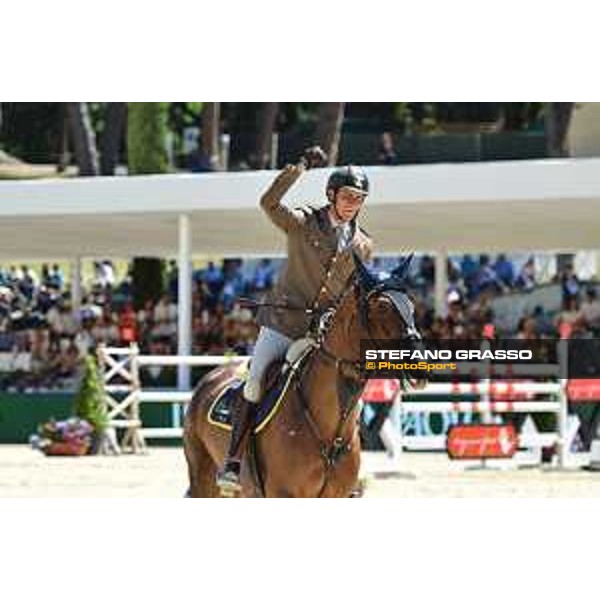 CSIO of Rome -FEI Nations Cup - Alberto Zorzi on Fair Light van\'t Heike - Rome, Piazza di Siena - 26 May 2017 - ph.Mario Grassia