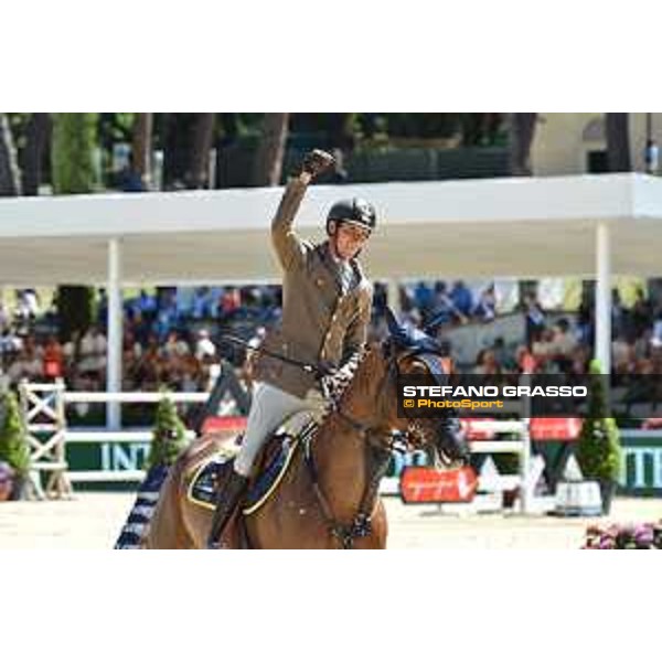 CSIO of Rome -FEI Nations Cup - Alberto Zorzi on Fair Light van\'t Heike - Rome, Piazza di Siena - 26 May 2017 - ph.Mario Grassia